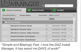 New DAZ Install Manager and Carrara 8.5 benefits *UPDATED*