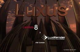 Luxus the Luxrender plugin for Carrara – Development/documentation blog 20130521