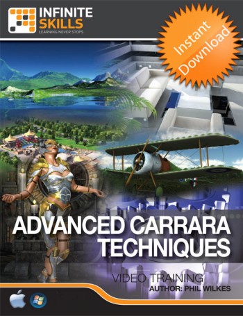 Carrara 8 video tutorials on sale at 60% off on Daz3D.com