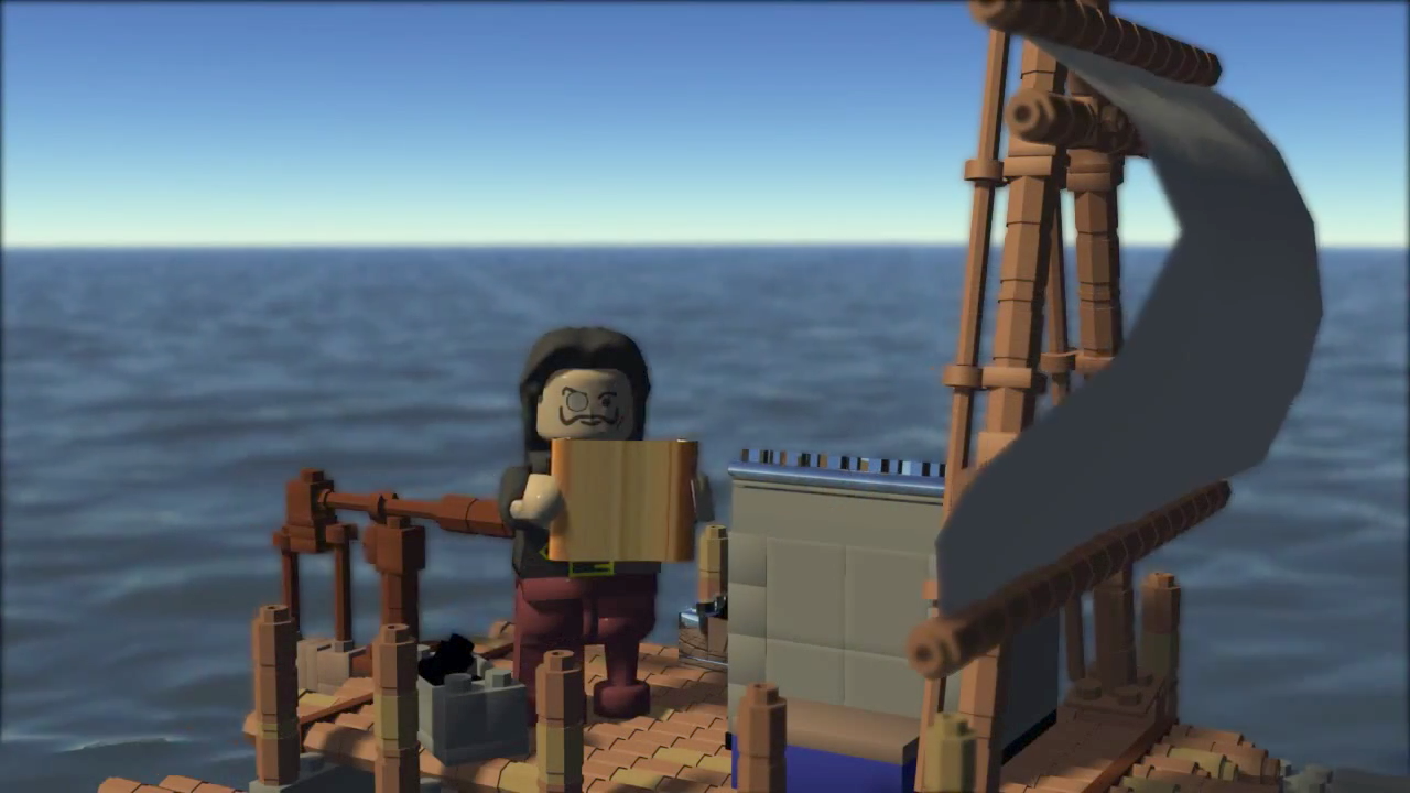 A Pirate’s Quest – CG animated Lego short movie