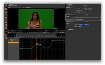 Natron Compositor Open-Source Chromakey