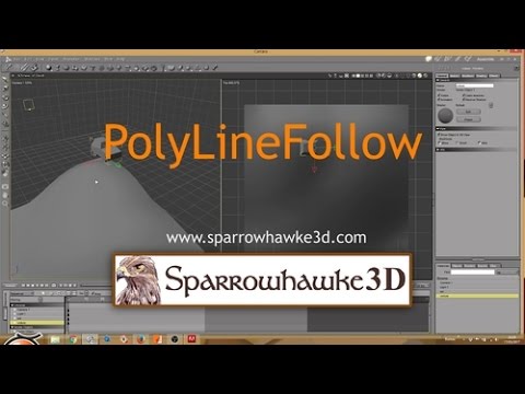 Plugin PolylineFollow by Sparrowhawke3D